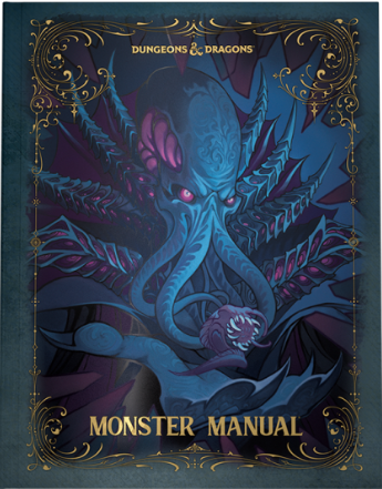 Dungeons & Dragons Book: Monster Manual 5.5E (Alternate Cover) 2025